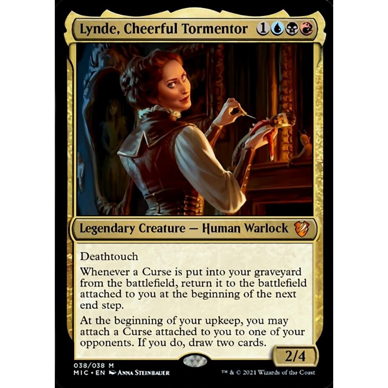 Lynde, Cheerful Tormentor [Innistrad: Midnight Hunt Commander]