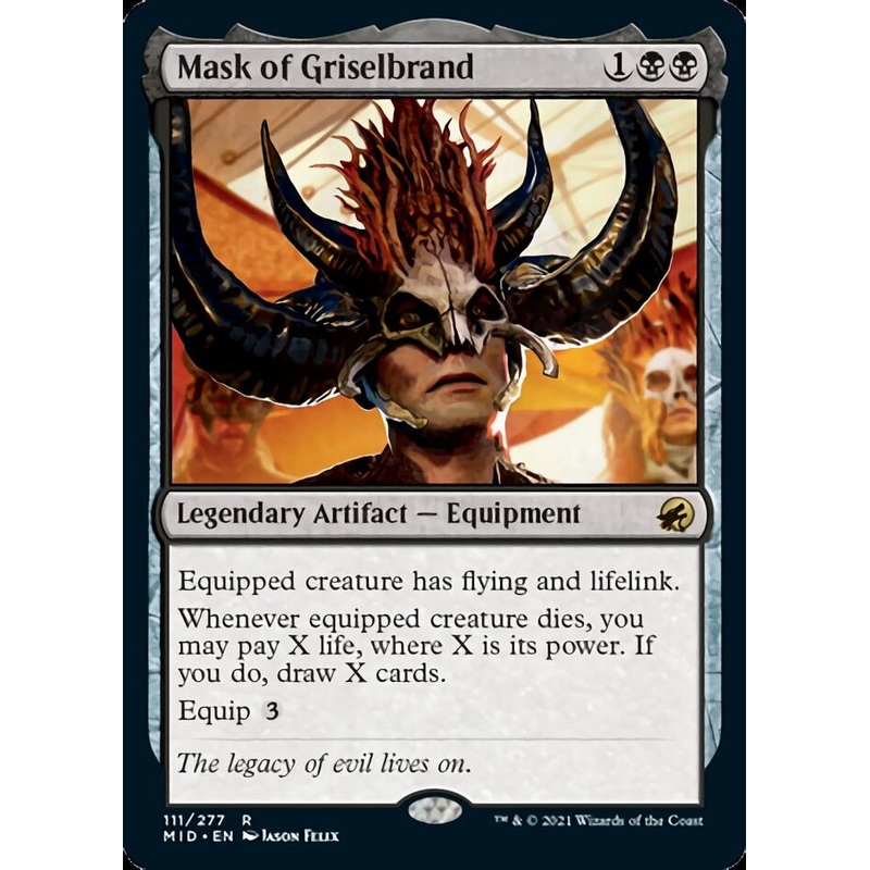 Mask of Griselbrand [Innistrad: Midnight Hunt]