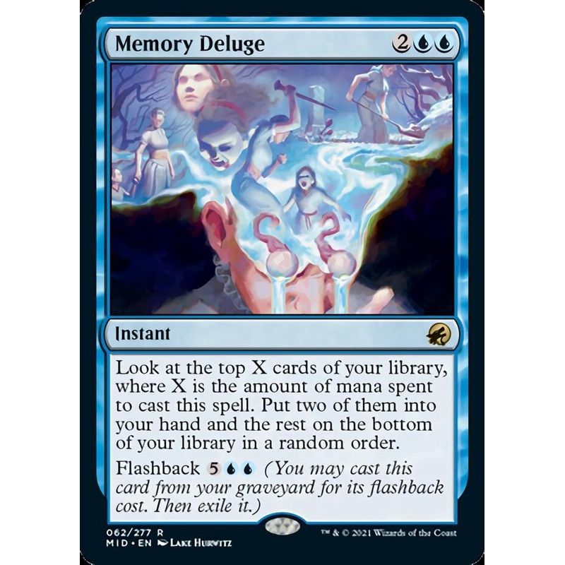 Memory Deluge [Innistrad: Midnight Hunt]