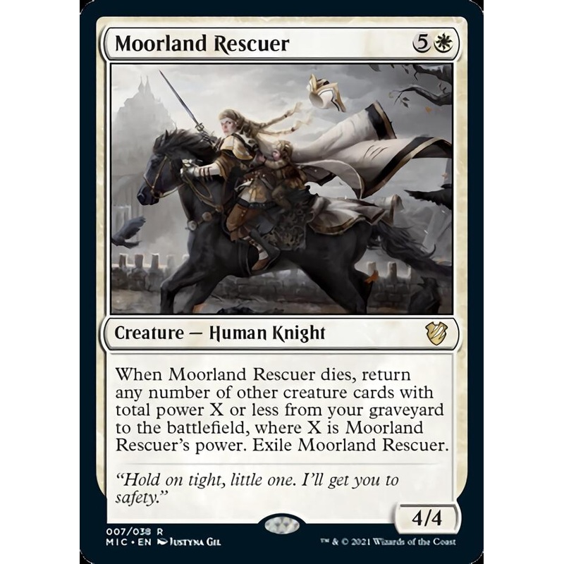 Moorland Rescuer [Innistrad: Midnight Hunt Commander]