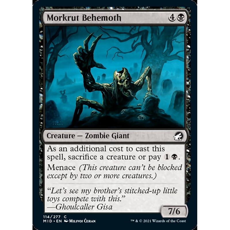 Morkrut Behemoth [Innistrad: Midnight Hunt]