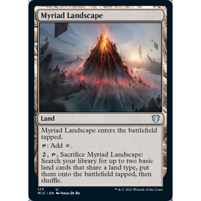 Myriad Landscape [Innistrad: Midnight Hunt Commander]