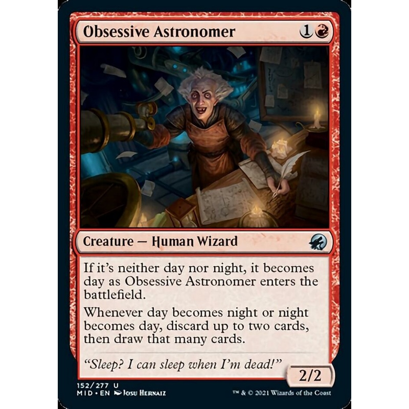 Obsessive Astronomer [Innistrad: Midnight Hunt]