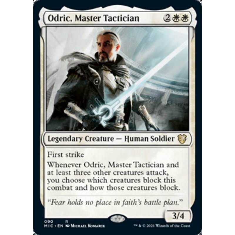 Odric, Master Tactician [Innistrad: Midnight Hunt Commander]