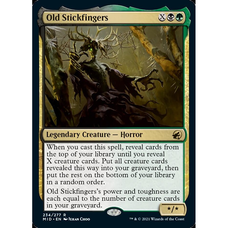 Old Stickfingers [Innistrad: Midnight Hunt]