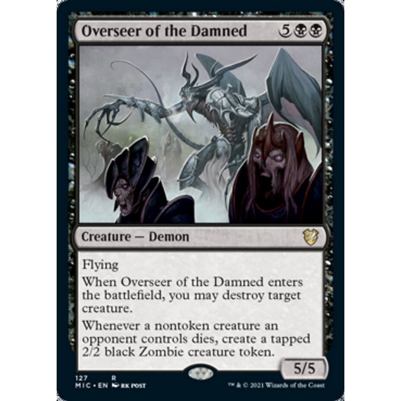 Overseer of the Damned [Innistrad: Midnight Hunt Commander]