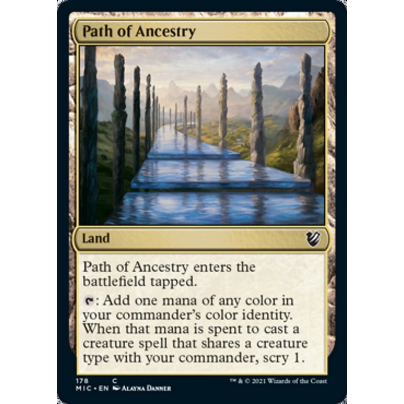 Path of Ancestry [Innistrad: Midnight Hunt Commander]