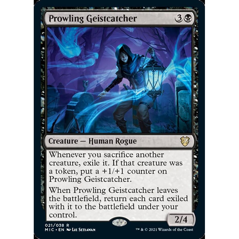 Prowling Geistcatcher [Innistrad: Midnight Hunt Commander]