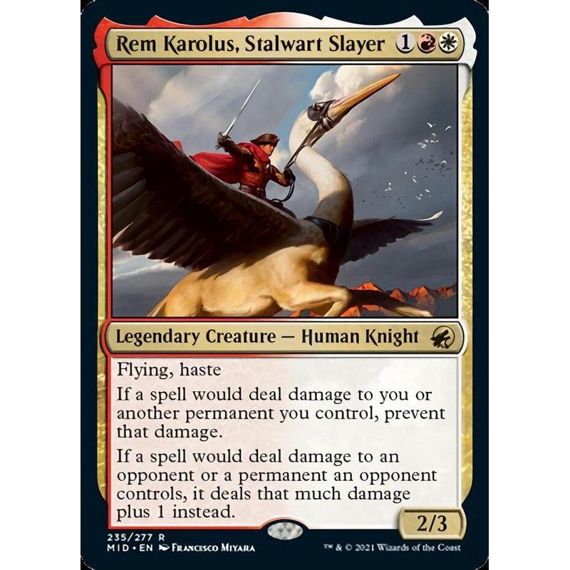 Rem Karolus, Stalwart Slayer [Innistrad: Midnight Hunt]