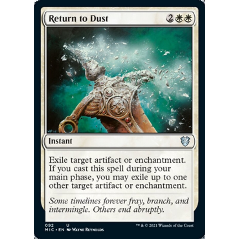 Return to Dust [Innistrad: Midnight Hunt Commander]