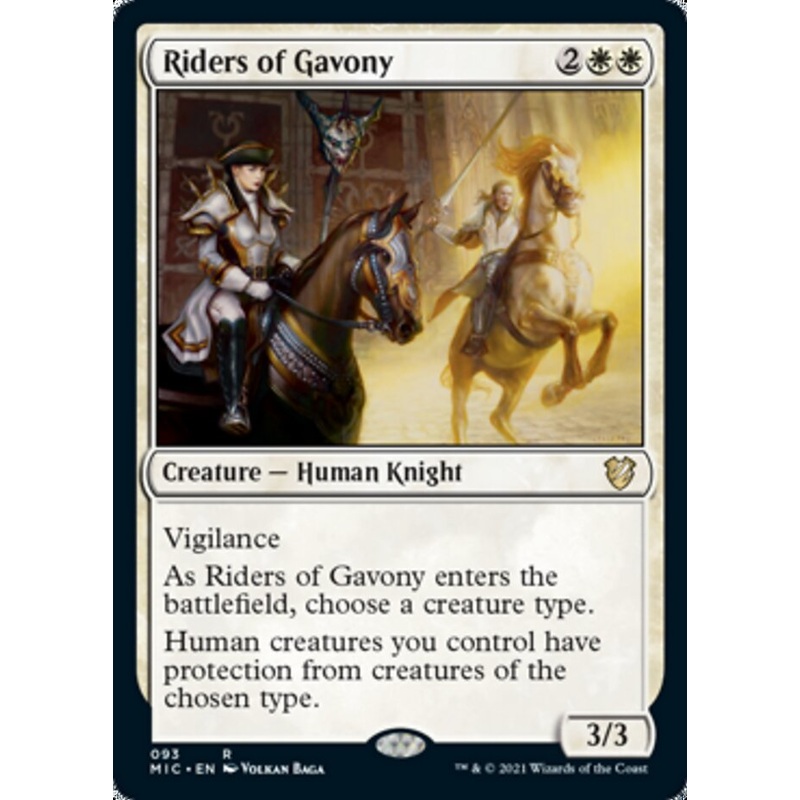 Riders of Gavony [Innistrad: Midnight Hunt Commander]