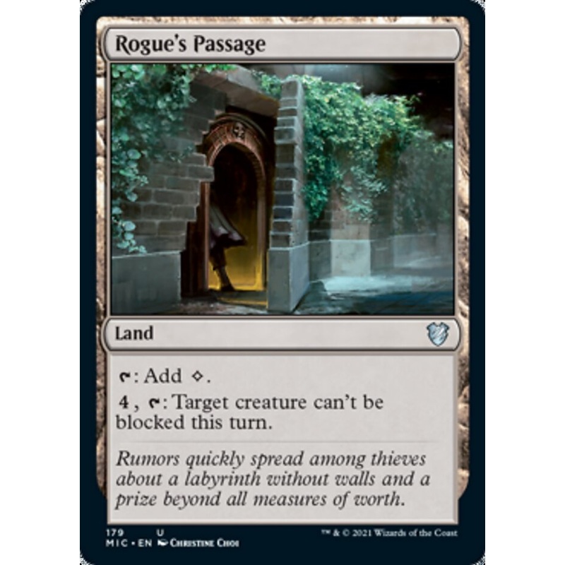 Rogue's Passage [Innistrad: Midnight Hunt Commander]