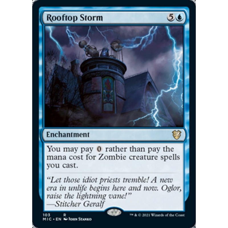 Rooftop Storm [Innistrad: Midnight Hunt Commander]