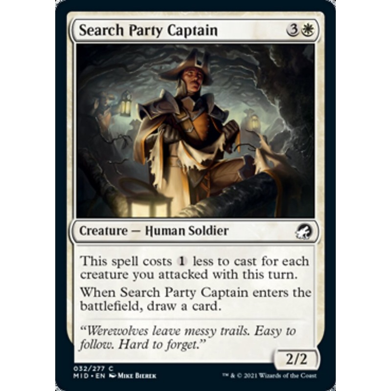Search Party Captain [Innistrad: Midnight Hunt]