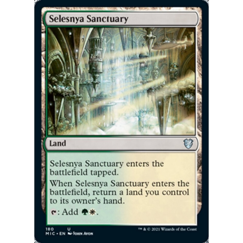 Selesnya Sanctuary [Innistrad: Midnight Hunt Commander]
