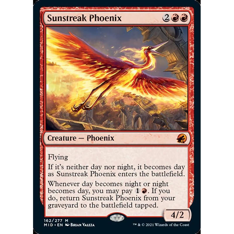Sunstreak Phoenix [Innistrad: Midnight Hunt]