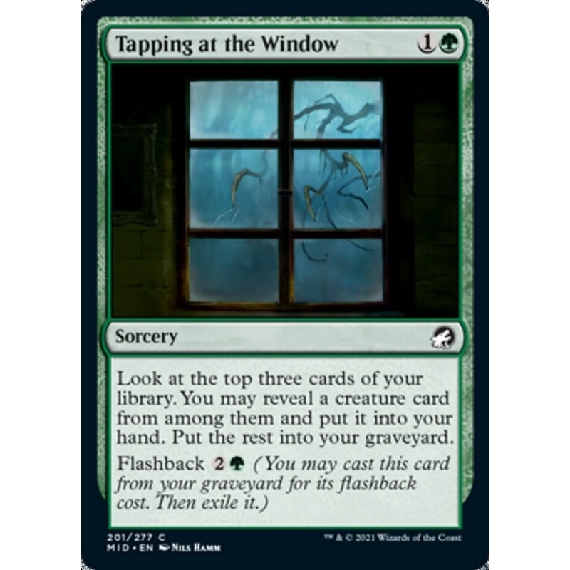 Tapping at the Window [Innistrad: Midnight Hunt]