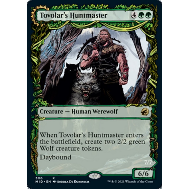 Tovolar's Huntmaster // Tovolar's Packleader (Showcase Equinox) [Innistrad: Midnight Hunt]