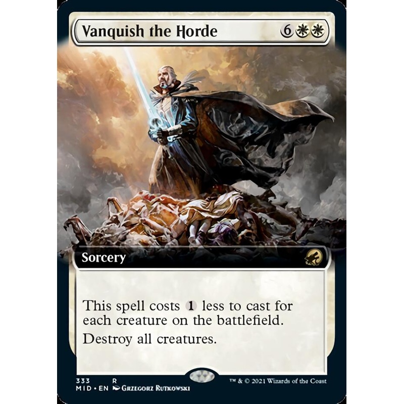 Vanquish the Horde (Extended Art) [Innistrad: Midnight Hunt]