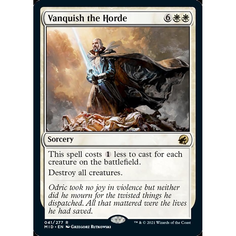 Vanquish the Horde [Innistrad: Midnight Hunt]