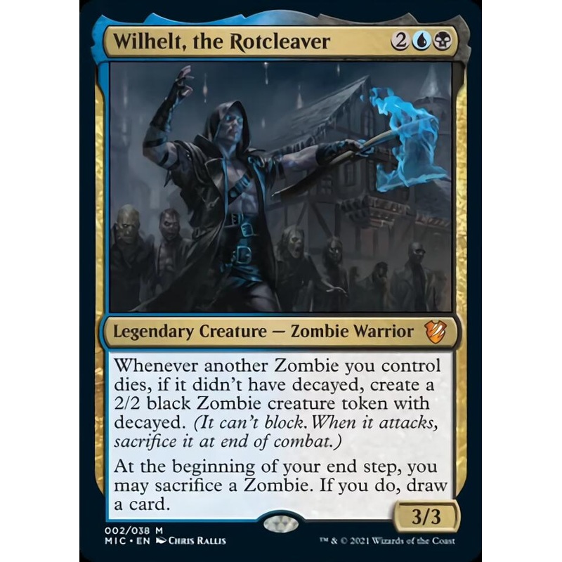 Wilhelt, the Rotcleaver [Innistrad: Midnight Hunt Commander]
