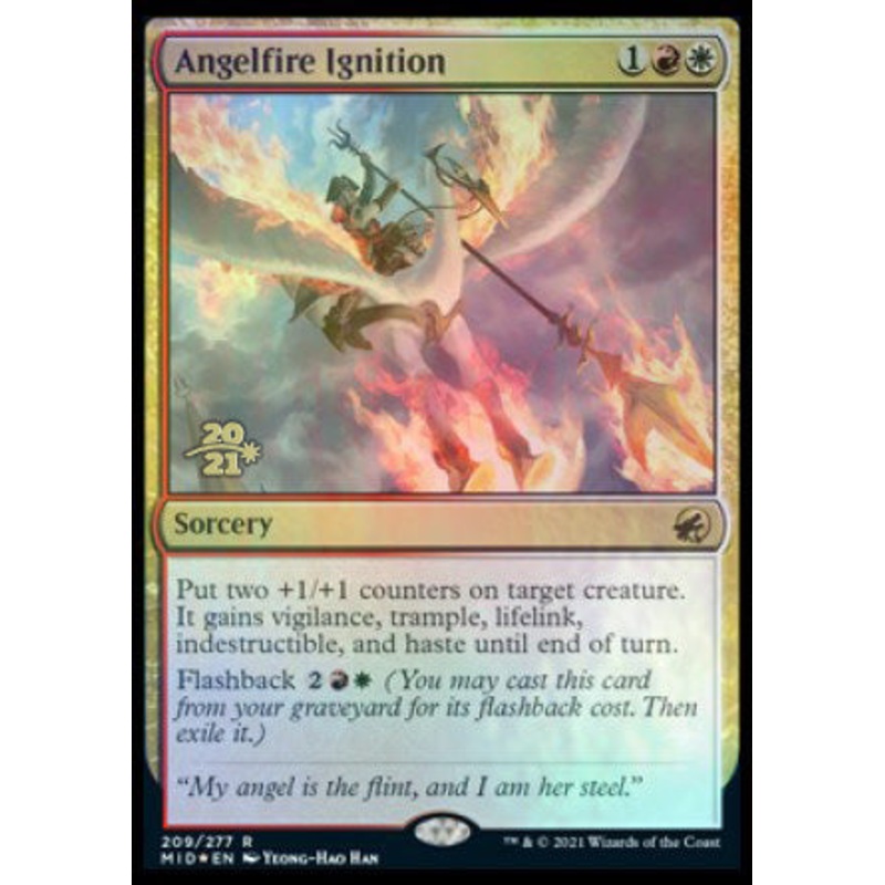 Angelfire Ignition [Innistrad: Midnight Hunt Prerelease Promos]
