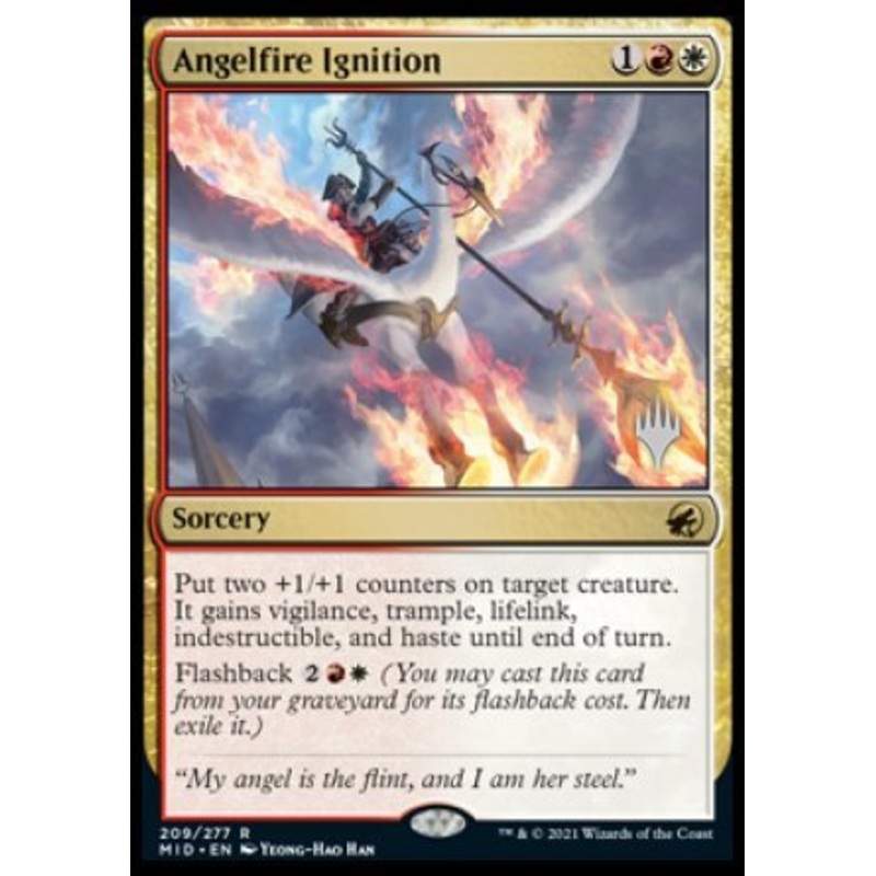 Angelfire Ignition (Promo Pack) [Innistrad: Midnight Hunt Promos]