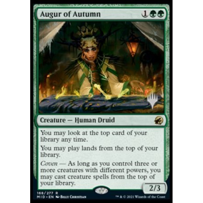 Augur of Autumn (Promo Pack) [Innistrad: Midnight Hunt Promos]