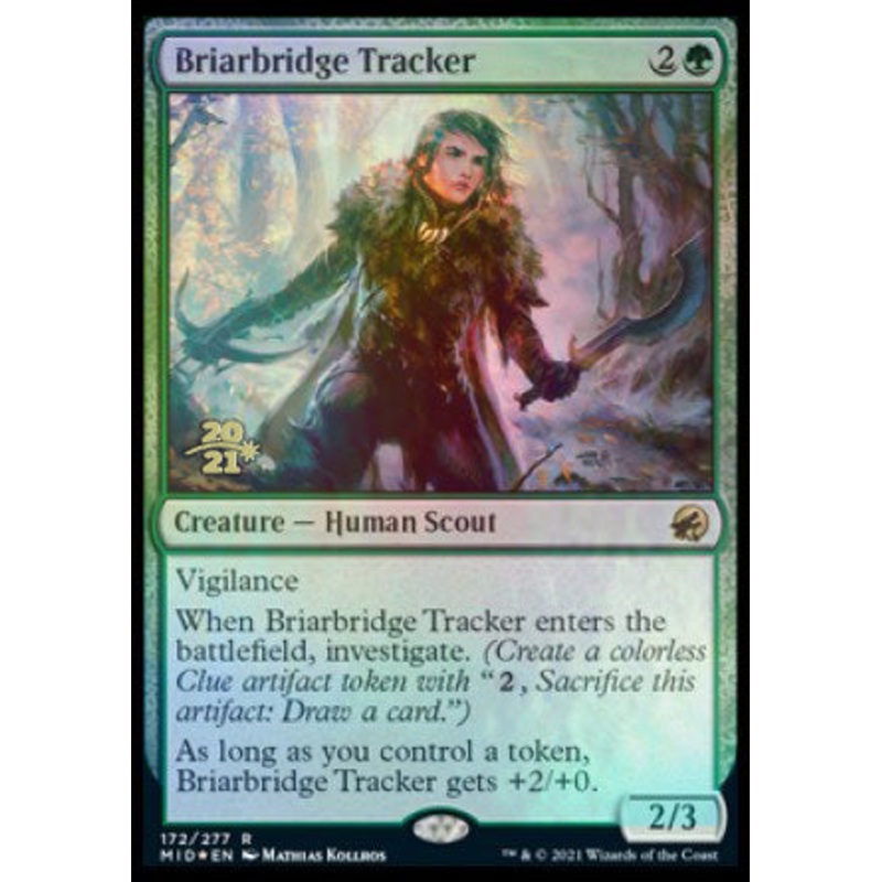 Briarbridge Tracker [Innistrad: Midnight Hunt Prerelease Promos]