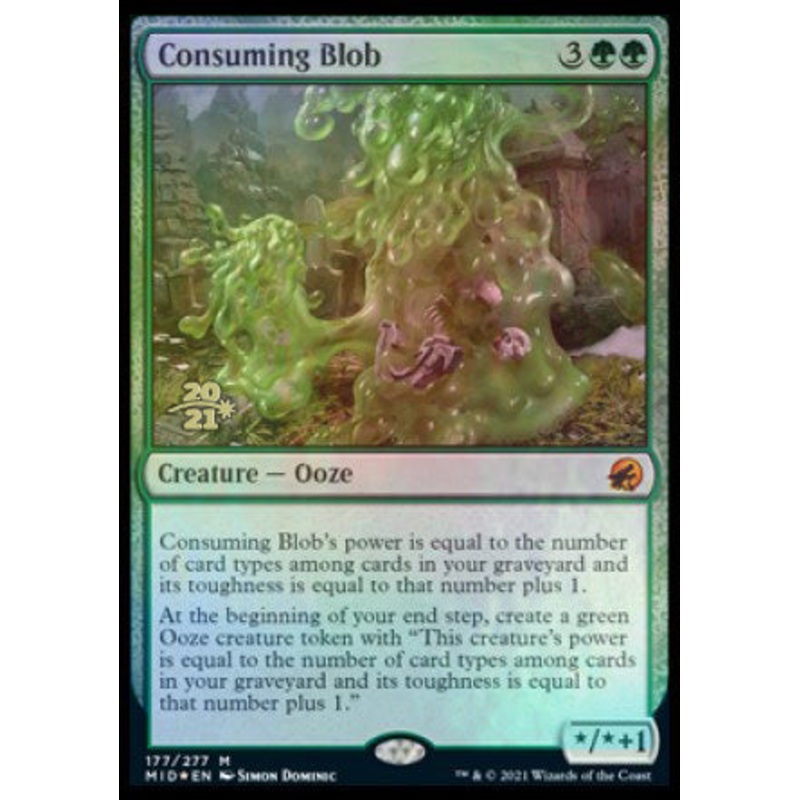 Consuming Blob [Innistrad: Midnight Hunt Prerelease Promos]