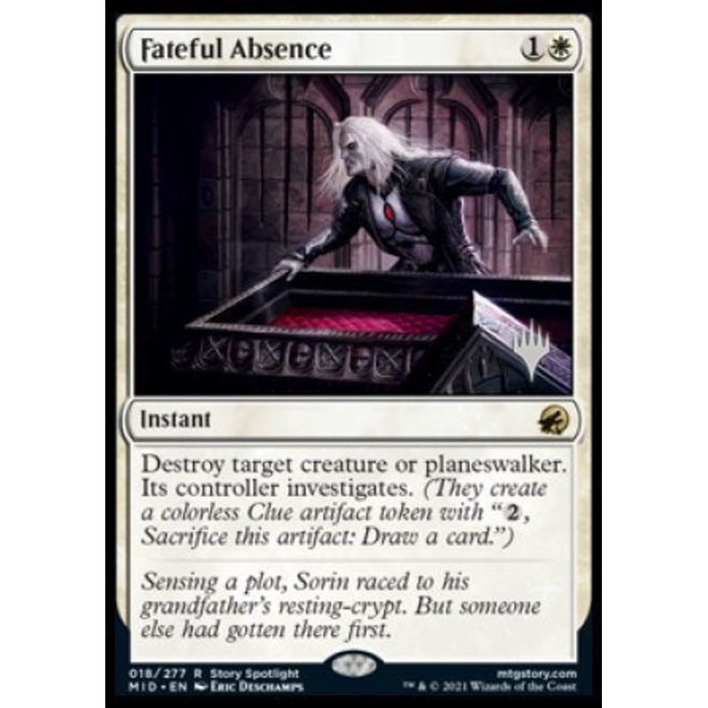 Fateful Absence (Promo Pack) [Innistrad: Midnight Hunt Promos]