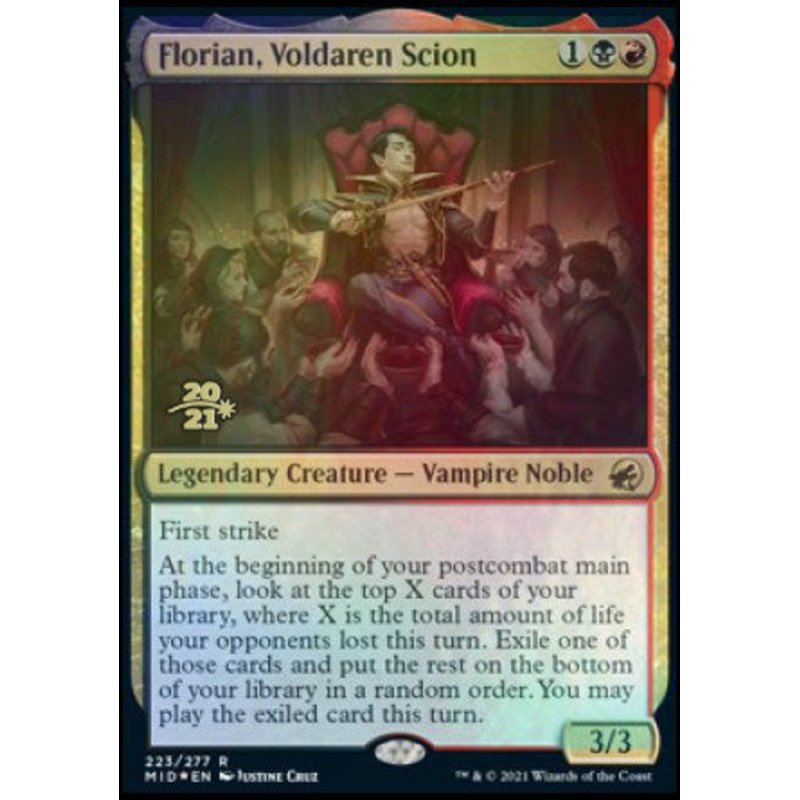 Florian, Voldaren Scion [Innistrad: Midnight Hunt Prerelease Promos]