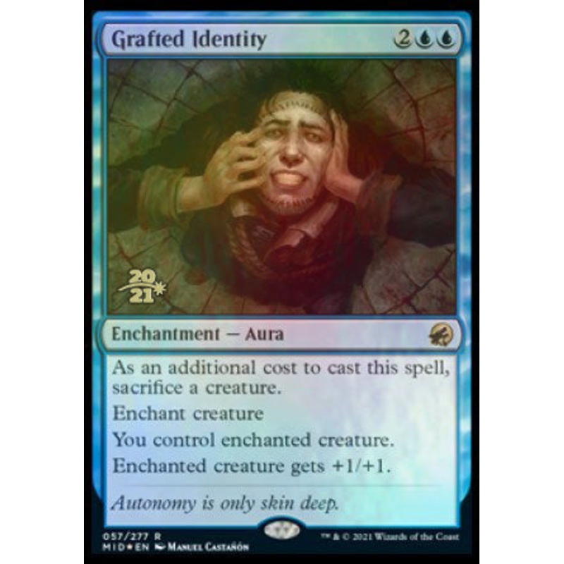 Grafted Identity [Innistrad: Midnight Hunt Prerelease Promos]