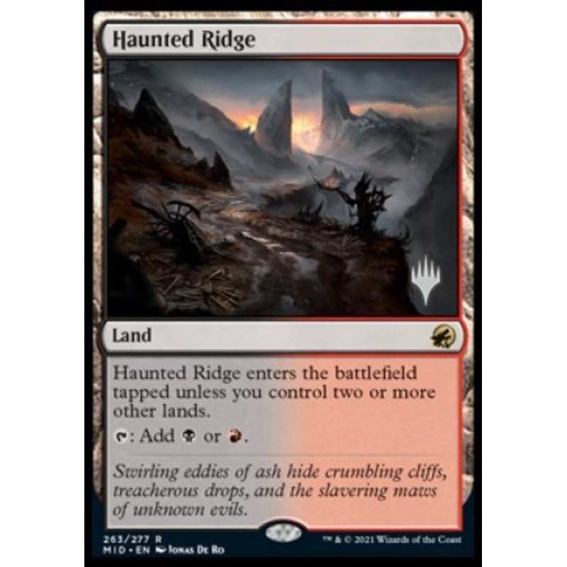 Haunted Ridge (Promo Pack) [Innistrad: Midnight Hunt Promos]