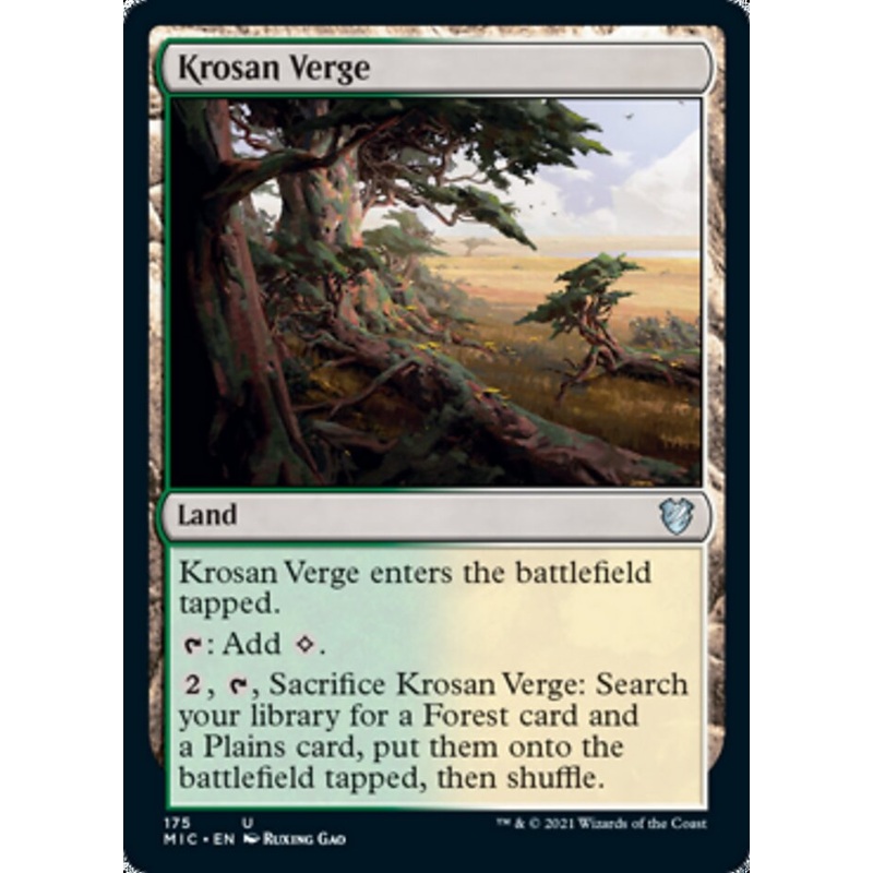 Krosan Verge [Innistrad: Midnight Hunt Commander]