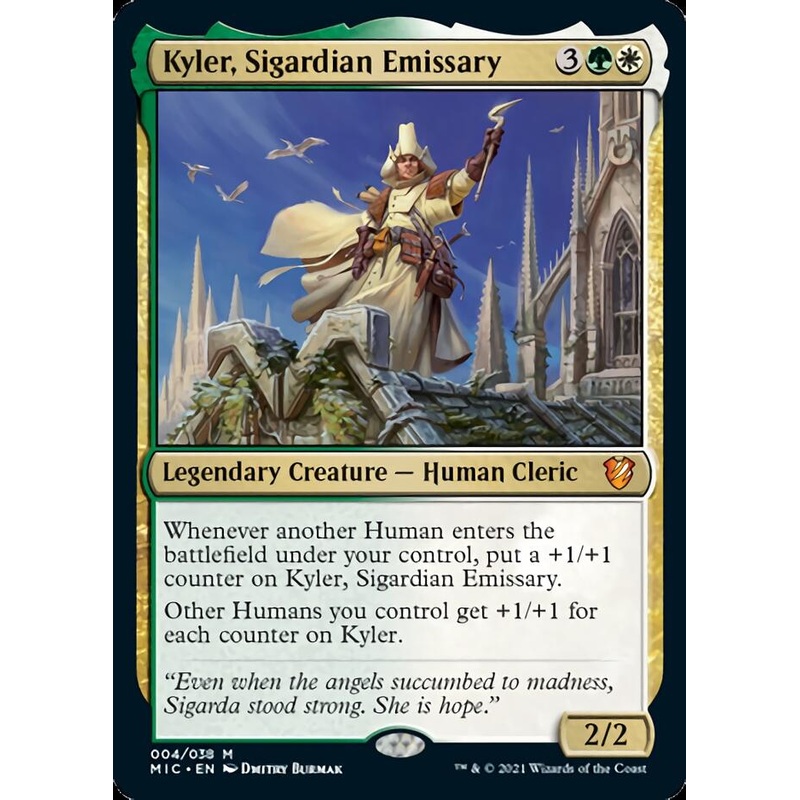 Kyler, Sigardian Emissary [Innistrad: Midnight Hunt Commander]