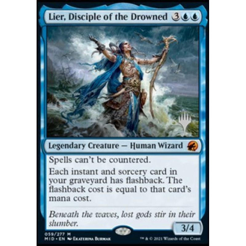 Lier, Disciple of the Drowned (Promo Pack) [Innistrad: Midnight Hunt Promos]