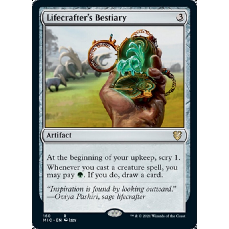 Lifecrafter's Bestiary [Innistrad: Midnight Hunt Commander]