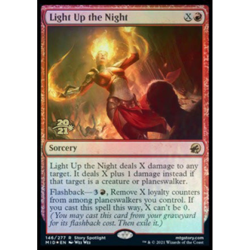 Light Up the Night [Innistrad: Midnight Hunt Prerelease Promos]