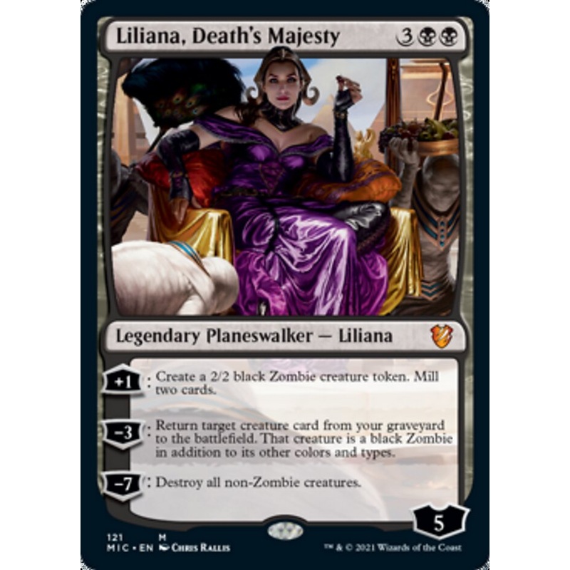 Liliana, Death's Majesty [Innistrad: Midnight Hunt Commander]