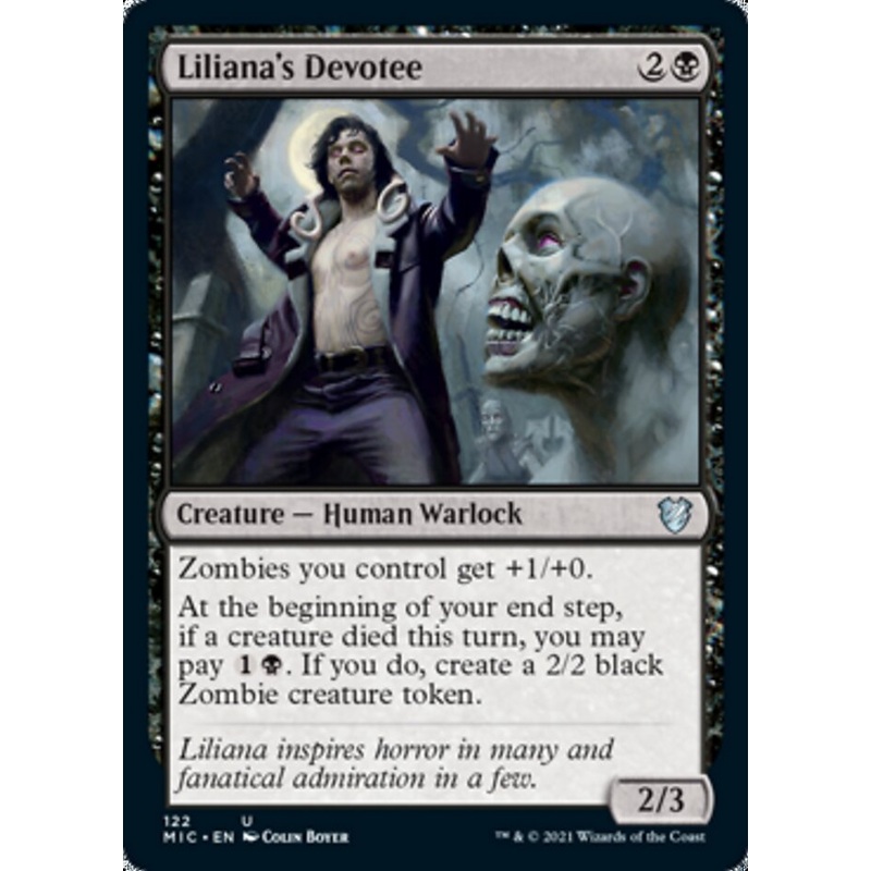 Liliana's Devotee [Innistrad: Midnight Hunt Commander]