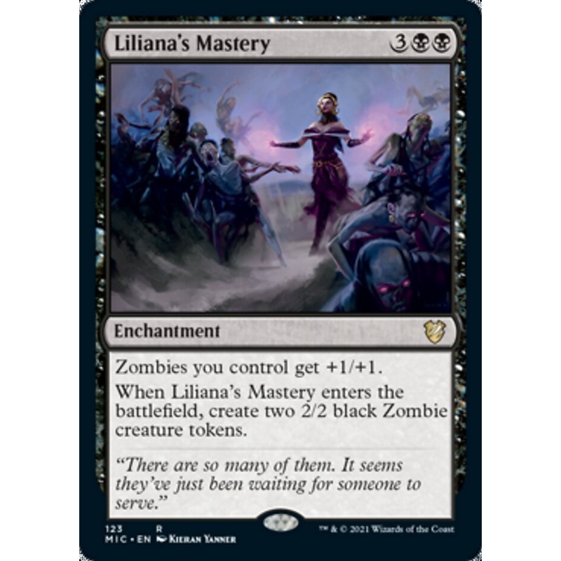 Liliana's Mastery [Innistrad: Midnight Hunt Commander]