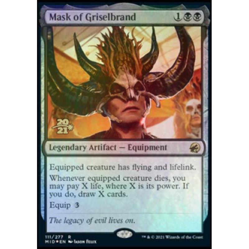 Mask of Griselbrand [Innistrad: Midnight Hunt Prerelease Promos]