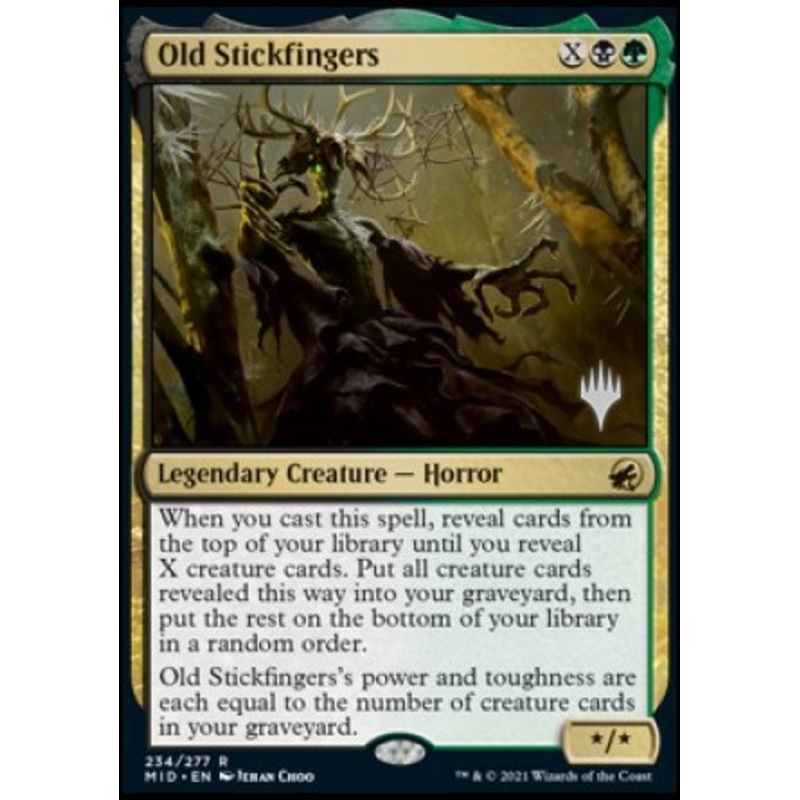 Old Stickfingers (Promo Pack) [Innistrad: Midnight Hunt Promos]