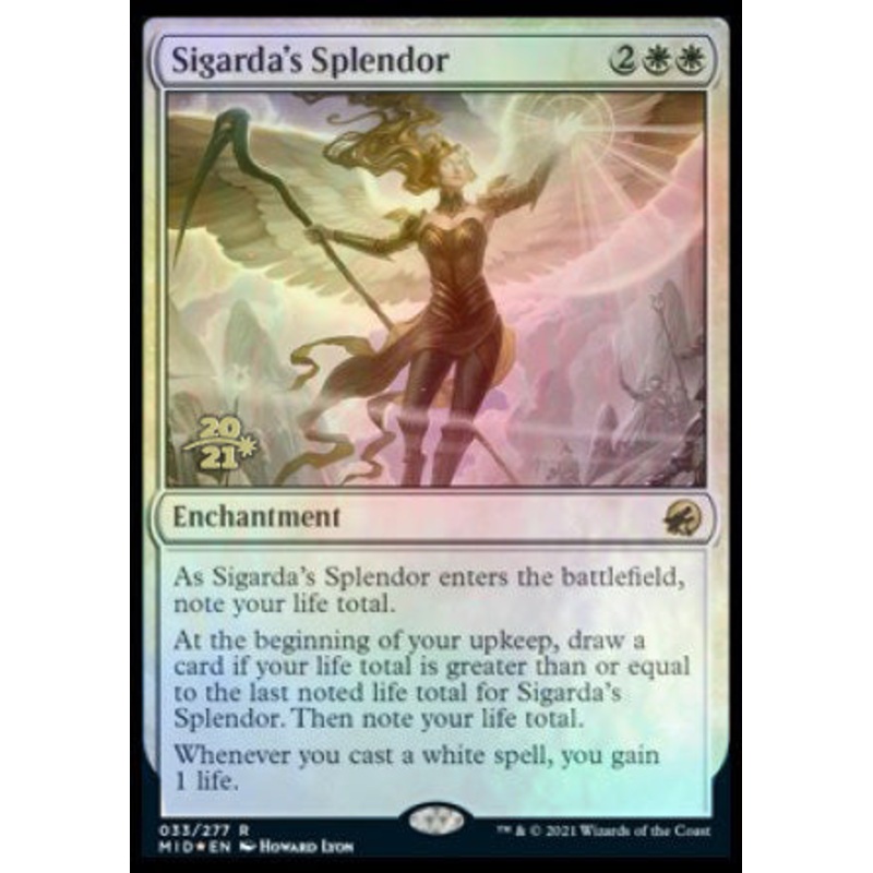 Sigarda's Splendor [Innistrad: Midnight Hunt Prerelease Promos]
