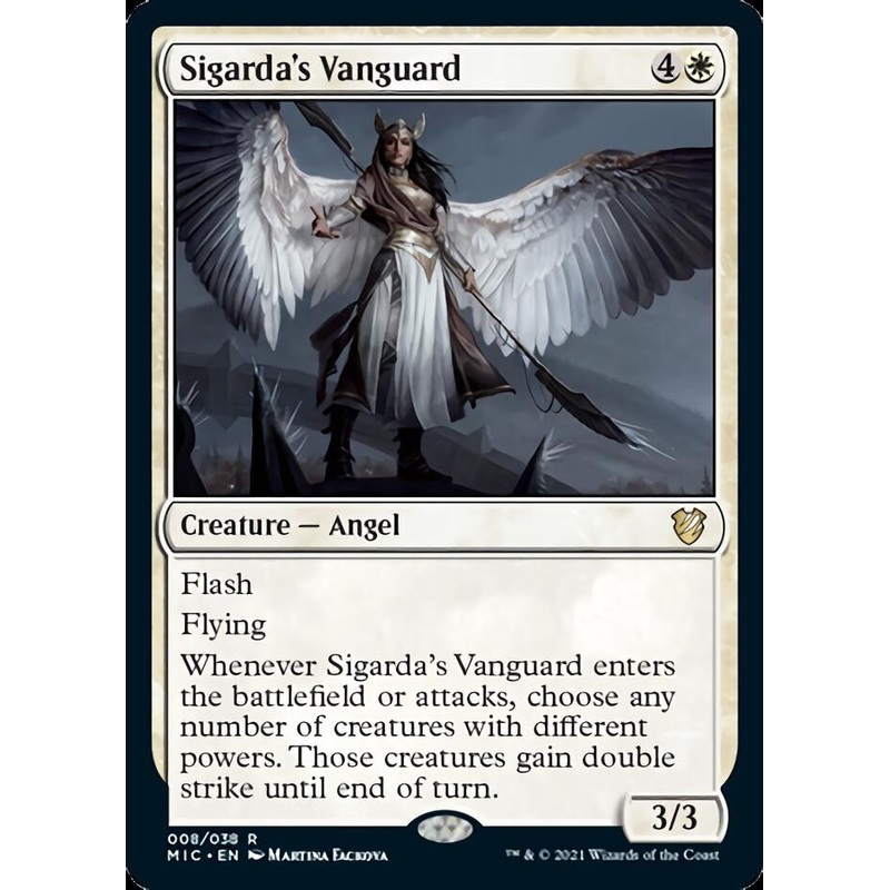 Sigarda's Vanguard [Innistrad: Midnight Hunt Commander]