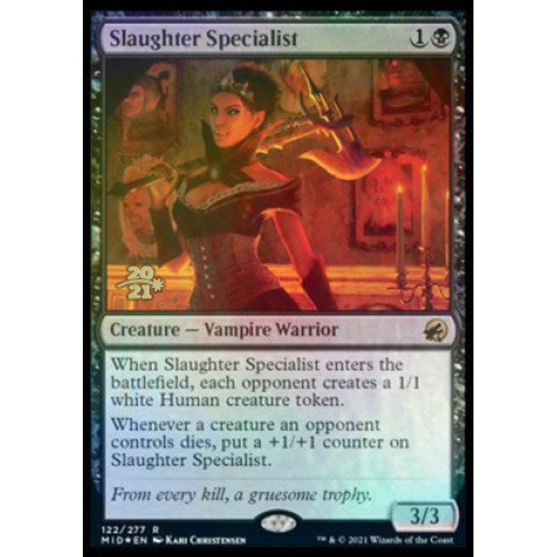 Slaughter Specialist [Innistrad: Midnight Hunt Prerelease Promos]