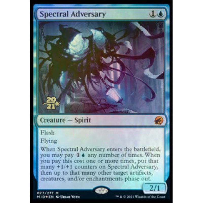 Spectral Adversary [Innistrad: Midnight Hunt Prerelease Promos]