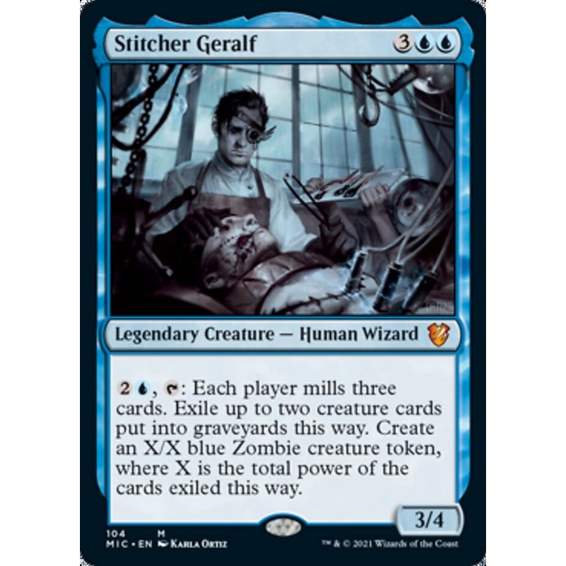 Stitcher Geralf [Innistrad: Midnight Hunt Commander]