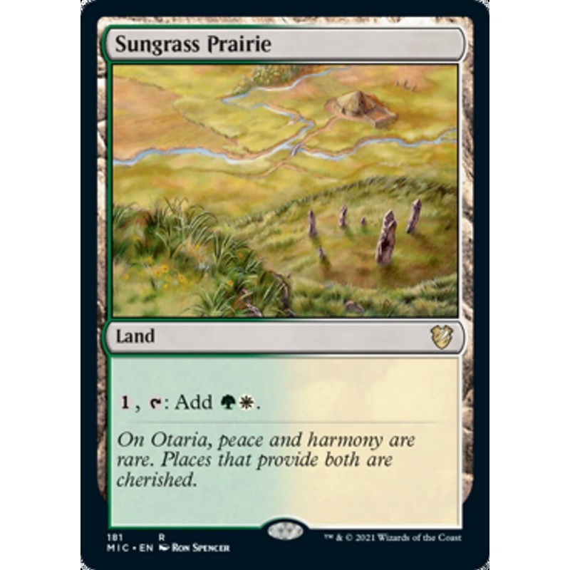 Sungrass Prairie [Innistrad: Midnight Hunt Commander]